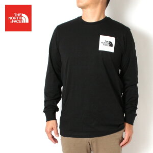24AW���f���U�m�[�X�t�F�C�X THE NORTH FACE FINE TEE �{�b�N�X���S+�V���v���h�[�� ����T�V���c�yTNF BLACK�zNF0A8A6P JK3/�y2024-25AW�zm-tops