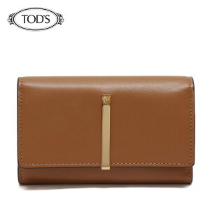 25SS ���f���g�b�Y TOD'S ���S�v���[�g �O�܂���z�yKENIA SCURO�zXAWDBMB3300 UPP S410/�y2025SS�zl-wallet