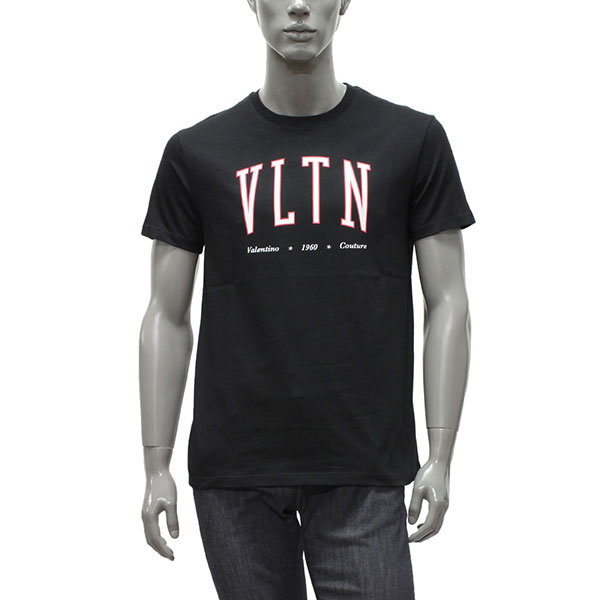 ヴァレンティノ・ガラヴァーニ Valentino Garavani VLTNプリント Tシャツ【ブラック】2V3MG13D96S  TTL/【2023SS】m-tops | drawers（ドロワーズ）