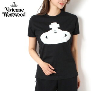 25SS�V�샂�f�����B���B�A���E�E�G�X�g�E�b�h Vivienne Westwood ���f�B�[�X �I�[�u�v�����g HALFTONE ORB T�V���c�yBLACK�z3G01003H BLACK/�y2025SS�zl-tops