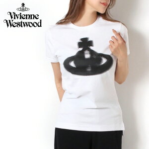 25SS�V�샂�f�����B���B�A���E�E�G�X�g�E�b�h Vivienne Westwood ���f�B�[�X �I�[�u�v�����g HALFTONE ORB T�V���c�yWHITE�z3G01003H WHITE/�y2025SS�zl-tops