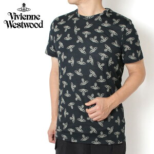 25SS�V�샂�f�����B���B�A���E�E�G�X�g�E�b�h Vivienne Westwood ANGLO ORB PRINT UNDERWEAR T�V���c�yBLACK�z81060002 BLACK/�y2025SS�zm-tops