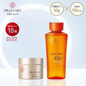【P10倍＆新規10％OFFクーポン｜7/4 20:00~7/11 1:59】【公式】EC限定 アクアコラーゲンゲルエンリッチリフトEXa 50g＋VC100エッセンスローション EXV 150mL セット ドクターシーラボ | ビタミンC 化粧水 オールインワンゲル 贈り物 ギフト プレゼント