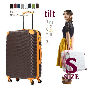 �y���������z�L�����[�o�b�O �X�[�c�P�[�X GRIFFIN LAND ABS7352 tilt�i�`���g�j S �T�C�Y ���^ �@�������\�T�C�Y ���s���΂�@�t�@�X�i�[�J�� �W�b�p�[ �n�[�h�P�[�X TSA���b�N