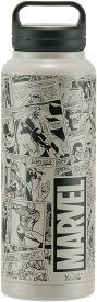 Skater スケーター スクリューハンドル ステンレス水筒 1200ml MARVEL STSC12 魔法瓶 保温 保冷 持ち運び 大容量 大きい 1.2L お弁当 ボトル