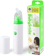 BabySmile ベビースマイル 電動鼻水吸引器 ベビースマイル S-303 鼻吸器 ハンディタイプ コンパクト 鼻水…