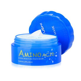 新発売【公式】花印®HANAJIRUSHI 保湿補水フェイスマスク オールインワンジェルクリーム オールインワン化粧品　AMINO ACID 80g オールインワン 美容パック クレイパック 洗い流すパック スキンケア