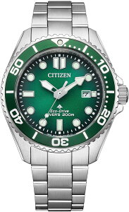 [CITIZEN] �r���v PROMASTER MARINE�V���[�Y �G�R�h���C�u �_�C�o�[ 200m ���f�� �O���[��/�V���o�[ ���(�j+�C���f�b�N�X) �t��]�h�~�x�[�� �˂����b�N��イ�� �����Y BN0269-50W