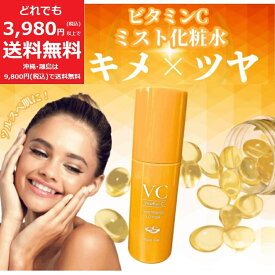 VC ビタミンC ミスト 化粧水 80ml 【定価4,180円】 うるおい 保湿 キメ ツヤ ヒアルロン酸 コラーゲン プラセンタ