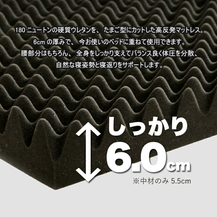 楽天市場】硬め 高反発マットレス 体圧分散【ライズ ゼログラビティ 
