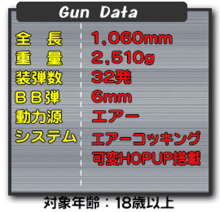 楽天市場】エアガン コッキングライフル Type96 シニア スコープ 楽天市場】エアガン コッキングライフル Type96 シニア スコープ