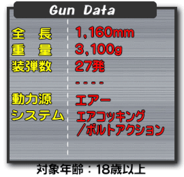 楽天市場】エアーライフル M700 26インチ トライカラー・デザート