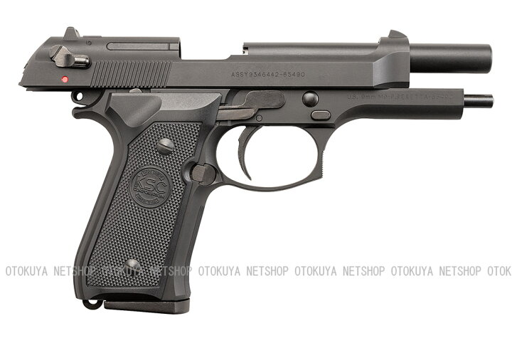 楽天市場】ガスブローバック U.S. 9mm M9(07) ブラック ヘビーウェイト 