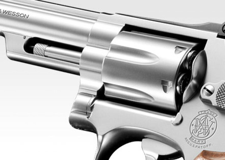 楽天市場】ガスリボルバー S&W M66 6インチ ステンレスモデル【東京 