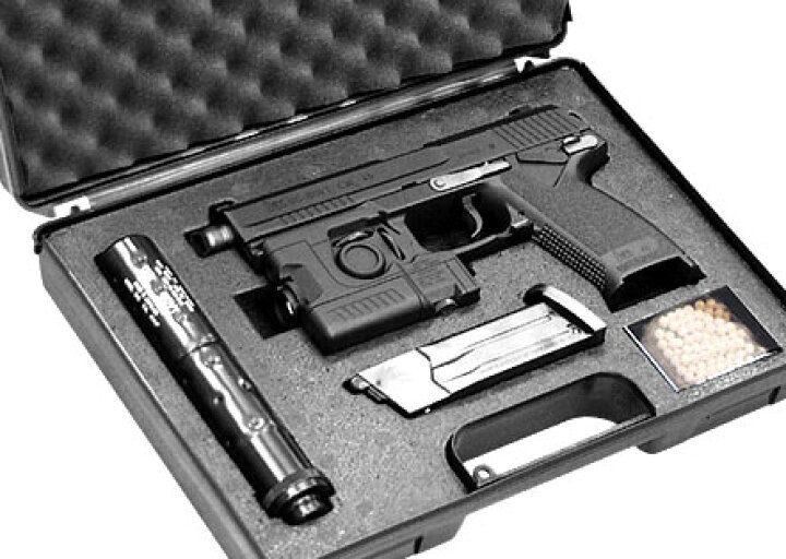 楽天市場】ガスガン 固定スライド ソーコムMK23 フルセット【東京 