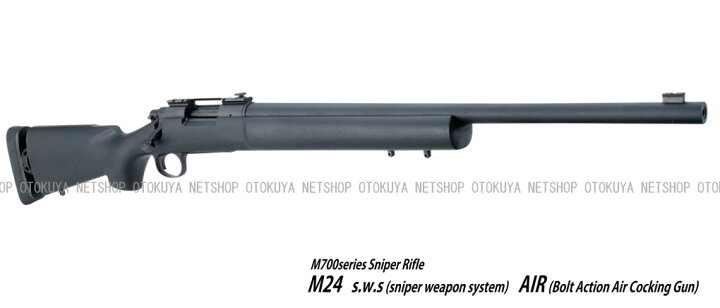 楽天市場】ボルトアクション エアーライフル M24 S.W.S AIR【タナカ 