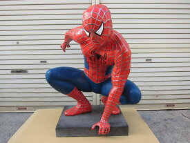 スパイダーマン　フィギュア（柱無し）ビッグ　等身大フィギュア　　　※ 大型商品のため送料別途かかります。ご注文後に金額お知らせ致します