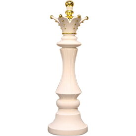 ビッグサイズ・チェス駒【クィーン　ホワイト】等身大フィギュア 大型商品のため送料別途かかります。ご注文後に金額お知らせ致します。