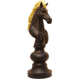 ビッグサイズ・チェス駒【ナイト　騎士 ブラック】等身大フィギュア 大型商品のため送料別途かかります。ご注文後に金額お知らせ致します。