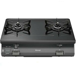 リンナイ ガスコンロ(ガステーブル)RT64-2H6S-L プロパンガス用(LPG)左大バーナー