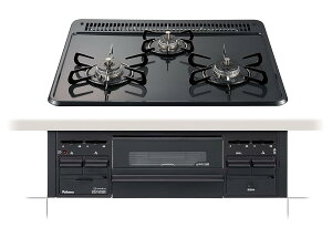 �p���} (Paloma) �r���g�C���R���� PD-N36 LP �y�v���p���K�X�p�z60cm�� �z�[���[�g�b�v �X�^���_�[�h ���Ȃ��Жʏ� ���E���Η� 3���K�X�R���� �u���b�N