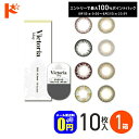 最大100%ポイントバック！8/31の23:59まで♪◆メール便送料無料◆ Victoria 1day by candymagic 10枚入り 1日使い捨て 度あり 度なし ヴィクトリアワンデー バイ キャンディーマジック ElDorado Lcode カラーコンタクトレンズ 1day