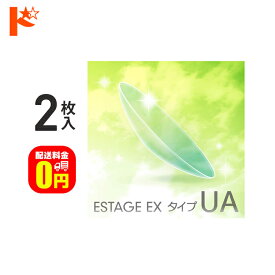 全品ポイント5倍!5/30限定♪【送料無料】エスタージュEX タイプUA 2枚セット / エイコー EIKO 長期装用 連続装用可能レンズ 最長1週間 コンベンショナル ハードコンタクトレンズ ハードレンズ 近視 遠視 快適 疲れ目