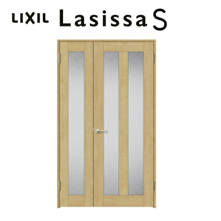 楽天市場 室内ドア 親子ドア ラシッサs Lgg ノンケーシング枠 12 W11 H23mm ガラス入りドア 錠付き 錠なし リクシル Lixil 屋内 セミオーダー 建具 ドア 木製 おしゃれ 室内ドア 交換 リフォーム Diy ドリーム ドリーム