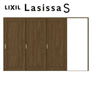 【旧仕様】 室内引き戸 Vレール方式 3枚建 片引き戸 ラシッサS LAG ケーシング付枠 3220 W3220×H2023mm リクシル LIXIL トステム TOSTEM 室内ドア 室内引戸 引き戸 片引戸 建材 室内 建具 交換 リフォー