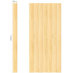 ウッドワン 文教施設店舗用床材 KITOIROフローリング(COLOR) FGK64UA-200 CLEAR