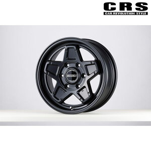 キャラバン アルミホイール 16x6.5J+48 16インチ 6.5J インセット+48 セミグロスブラック ENCS-16 1本 CRS ESSEX(エセックス) ES-3072-03