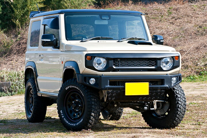 楽天市場】ジムニー フロントバンパー JB64W スタイリッシュ 