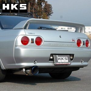 XJCCGT-R }t[ BNR32 89/08-94/12 Super Turbo Muffler(X[p[^[{}t[) HKS 31029-AN001