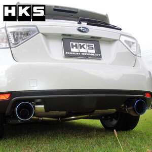 CvbTWRX STI }t[ GRF 09/02-14/08 Super Turbo Muffler(X[p[^[{}t[) HKS 31029-AF005