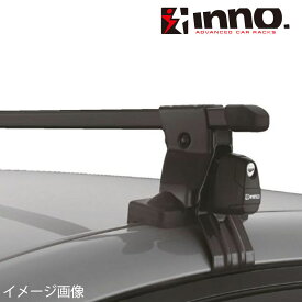 アウトランダーPHEV ルーフキャリア GN0W R03.12- ベースキャリア スクエアバー INNO(イノー) INSUT+K635+INB127BK