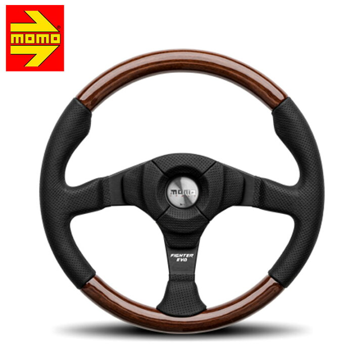 MOMO モモ ステアリング ウッド 