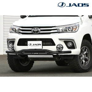 ハイラックスGRスポーツ フロントスキッドバー GUN125 2021.10- ブラック/ブラック JAOS(ジャオス) B150096DZ