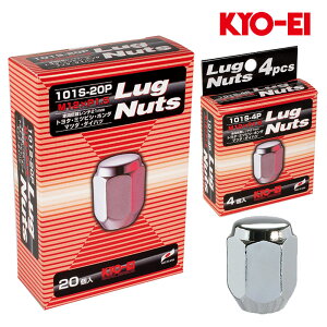 ハイエースバン ホイールナット 200系 M12xP1.5 ラグナット クローム 21HEX ナット24個set KYO-EI(協永産業) 101S-20P+101S-4P