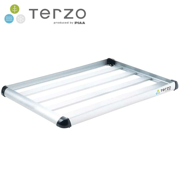 楽天市場】ルーフラック ワイドロング シルバー TERZO(テルッツォ 