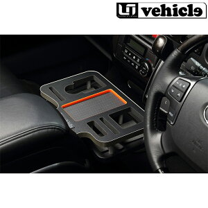 ハイエース ドリンクホルダー 200系 標準ボディ/ワイドボディ 1型- レザーブラック ドリンク&スマホホルダー Uivehicle(ユーアイビークル) 1900004687