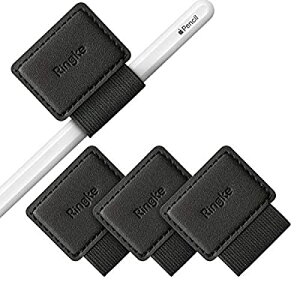[3 Pack]yRingkezyz_[ v ^b`yP[X ڒV[ yP[X y[v Pen loop Pen Holder/蒠/L (Black )