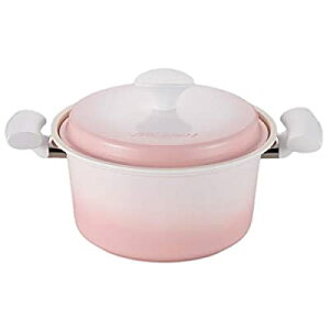 ビタクラフト ライト 両手鍋21 ピンク No.1004