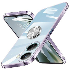 ZTE Libero 5G IV ケース リング付き クリア nubia Ivy (Z6561J)/A302ZT ケース 耐衝撃 スタンド機能 ストラップホール付き 軽量 スリム ソフト TPU Libero 5g 4 カバー 透明 リベロ5g iv