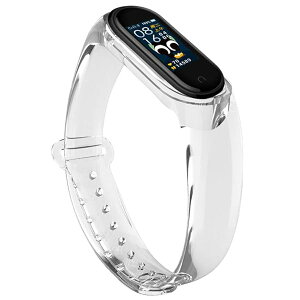 �y�N���A�z Xiaomi Mi Band 5/Mi Band 6�N���A�o���h �V���I�~ �~���o���h5 �����x���g TPU�o���h ���� ���K�ȃf�U�C�� �ȒP��t ���߉\ �V���I�~ �o���h 6 �o���h