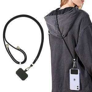 スマホストラップ ネックストラップ 携帯ストラップ ナイロン製 首掛けストラップ 肩掛けストラップ 長さ調整可能 紛失/落下防止 忘れ物防止 軽量 耐久性強化版