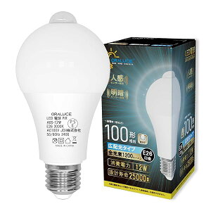 LEDd E26 lZT[ d 100W` dF 3000K 12W 1200lm _E ÃZT[t Yh~ Ki  L gC s 1 LDA12L-G-E26