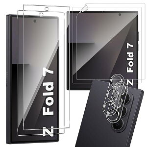 For Galaxy Z Fold7 tB(4)+JtB(2) KX+TPU 3D݌v ˖h~ h~ wh~ [wFؑΉ] CAȂ LYC یtB