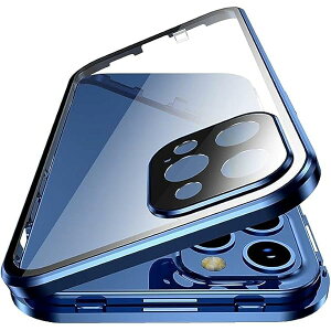 iPhone 15 Pro P[X SʃJo[ bN@\t+}Olbg ʃNAKX SbN Jی A~op[ ACtH15 Pro KXP[X ʃP[X  (iPhone15Pro, [u[