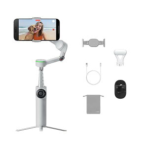 Flow 2 Pro Vlog Lbg O[ - ܂肽ݎAIX}zWoAApple DockKit200ȏ̃AvŃgbLOAlgbLOA360xpgbLOAOr/B_AiPhone/Android|[