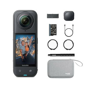 X5 �G�b�Z���V�����L�b�g- �h��8K 360�x�A�N�V�����J�����A�����Ï����\�A�����Ȃ����B��_���ʁA���Ō����\�ȃ����Y�A3���ԃo�b�e���[�A�E�B���h�K�[�h�����A��u���␳